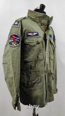 NewPolo Ralph Lauren M65 military patch army field combat jacket Size L RRP £389