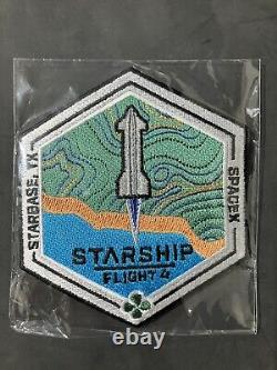 Official SpaceX Starship Super Heavy Flight 1-4 Employee Mission Patch Set