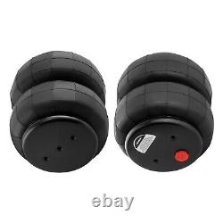 Pair Standard 2600 lbs Air Suspension Spring Bag Bellows Kit 1/2npt Heavy Duty