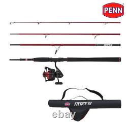 Penn Fierce IV Travel Spin Combo 9ft 20-40g 4 piece