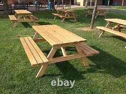 Picnic table heavy duty commercial grade with free shipping