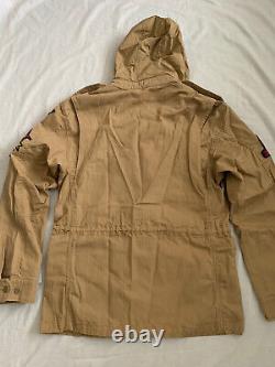 Polo Ralph Lauren M65 military patch army field combat jacket Size XS, RRP £349