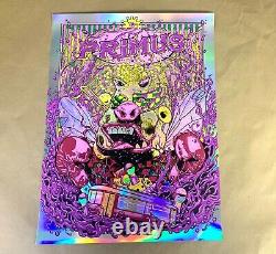 Primus New Orleans Poster Rainbow Foil NOLA Tribute to Kings Heavy Hand Saenger