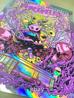 Primus New Orleans Poster Rainbow Foil NOLA Tribute to Kings Heavy Hand Saenger