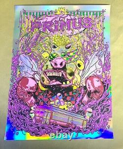 Primus New Orleans Poster Rainbow Foil NOLA Tribute to Kings Heavy Hand Saenger