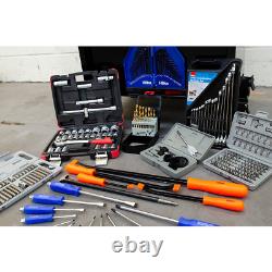 Professional 527 Piece Tool Kit with Heavy Duty 15-Drawer Tool Chest Durable Set