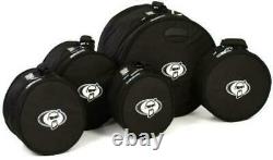 Protection Racket Five Piece Drum Set Cases Set 10 Heavy Padded Drum Bags