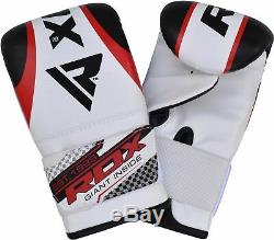 RDX 5FT Heavy Filled Duty Boxing 17 Piece Punch Bag Kick Martial Arts Set Black