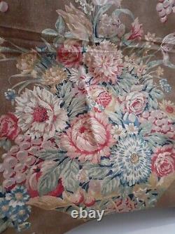 Ralph Lauren Harlington Fabric One Large Piece-Beautiful Colors-1996-54 x 98