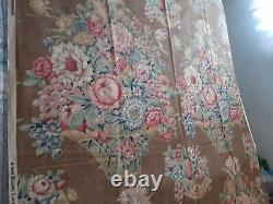 Ralph Lauren Harlington Fabric One Large Piece-Beautiful Colors-1996-54 x 98