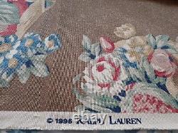 Ralph Lauren Harlington Fabric One Large Piece-Beautiful Colors-1996-54 x 98