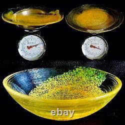 Rare Collectors Vintage Heavy Norwegian Hadeland Glass 10 Piece Tableware (6kg)