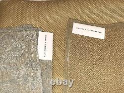 Rogers & Goffigon Remnants Texture Heavyweight Fabrics (lot of 3 Pieces)