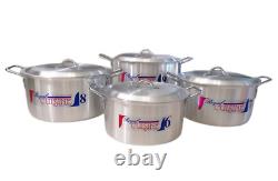 Royal Cuisine High Quality & Heavy Aluminium Premium 8 pcs Cookware