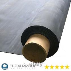Rubber Roofing EPDM Membrane For Flat Roof 2.5M X 3.5M Sheet Heavy Duty 1 Piece
