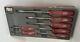 Snap-on Collectors Ed 7-piece 100th Anniversary Screwdriver Set Sddx70amr Rare