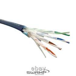SWAMP Heavy Duty STP Cat5e Ethernet Network Patch Cable RJ45 100m Roll