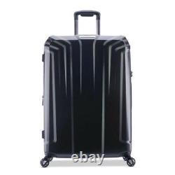 Samsonite Endure 2 Piece Hardside Suitcase/Luggage Set Black 4 Wheel Spinner