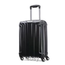 Samsonite Endure 2 Piece Hardside Suitcase/Luggage Set Black 4 Wheel Spinner