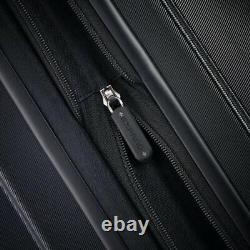 Samsonite Endure 2 Piece Hardside Suitcase/Luggage Set Black 4 Wheel Spinner