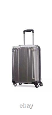 Samsonite Endure Two Piece Hard Suitcase Luggage Set With USB Silver