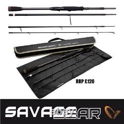 Savage Gear SG2 Travel Rod 8FT 4 Piece 40-110G Cast Weight Spinning Rod Lure Rod