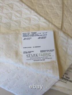 Scalamandre Diamond Quilt Plume Upholstery Squares 10 Pieces 27x36 +3 Pcs 27x27