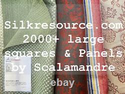 Scalamandre Diamond Quilt Plume Upholstery Squares 10 Pieces 27x36 +3 Pcs 27x27