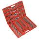 Sealey 110 Pieces Tap & Die Set Supplied Heavy Duty Storage Case Metric Ak30110