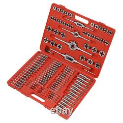 Sealey 110 Pieces Tap & Die Set Supplied Heavy Duty Storage Case Metric AK30110