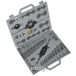 Sealey 45 Piece Metric Threading Set Supplied In Heavy Duty Storage Case AK303