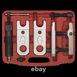 Sealey Heavy Duty Ball Joint Splitter Hydraulic & Manual 9 Pieces For HGV VS3814