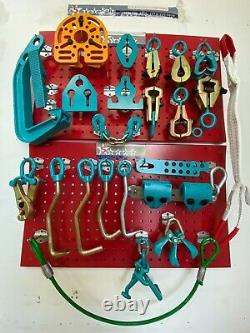 Set#72 25 Piece Heavy Duty Auto Body Frame Machine Pulling Tools And Clamps