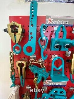 Set#75 -33 Piece Heavy Duty Auto Body Frame Machine Pulling Tools & Clamps