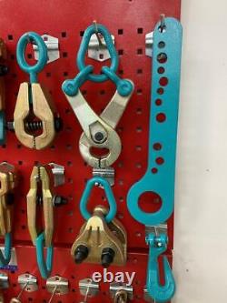 Set#9 -33 Piece Heavy Duty Auto Body Frame Machine Pulling Tools & Clamps