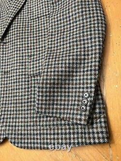 Shetland Tweed Suit JCREW- Check Multi Color Heavy Wool -REGULAR FIT