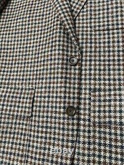 Shetland Tweed Suit JCREW- Check Multi Color Heavy Wool -REGULAR FIT