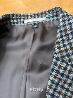 Shetland Tweed Suit JCREW- Check Multi Color Heavy Wool -REGULAR FIT