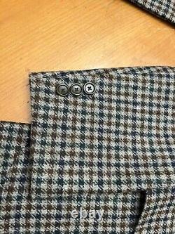 Shetland Tweed Suit JCREW- Check Multi Color Heavy Wool -REGULAR FIT