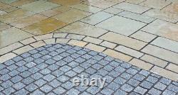 Silver Grey Granite Setts Cobbles Pavers Slabs Blocks Stone Decking Accessories