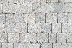 Silver Grey Granite Setts Cobbles Pavers Slabs Blocks Stone Decking Accessories