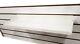 Slatwall Heavy Duty Steel Metal Shelf Ivory15.5 L X 7.5 D Rx 5 Pieces