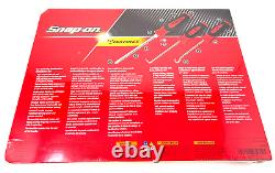 Snap On 10 Piece Soft Grip Screwdriver & Pick Set Red SGDX60204CR New