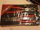 Snap On 2 Piece Long Pliers Set. New Red Heavy Duty