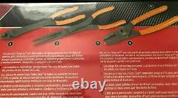 Snap On 3 Piece Heavy Duty Pliers Set. New Orange Pl33oacfo