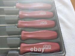 Snap On 7-Piece Combination Hard Handled Screwdriver Set (100 Year) SDDX70AMR