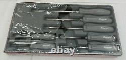 Snap On 7 Piece Dark Titanium Hard Handle Screwdriver Set SDDX70ADT