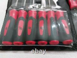 Snap On New12 Piece Mini Pick, Screwdriver & Torx Set In Wallet Red SGMINI12AR