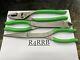 Snap-on Tools Usa New 3 Piece Green Soft Grip Heavy Duty Pliers Lot Set