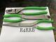Snap-on Tools Usa New 3 Piece Green Soft Grip Heavy Duty Pliers Lot Set Pl330acf